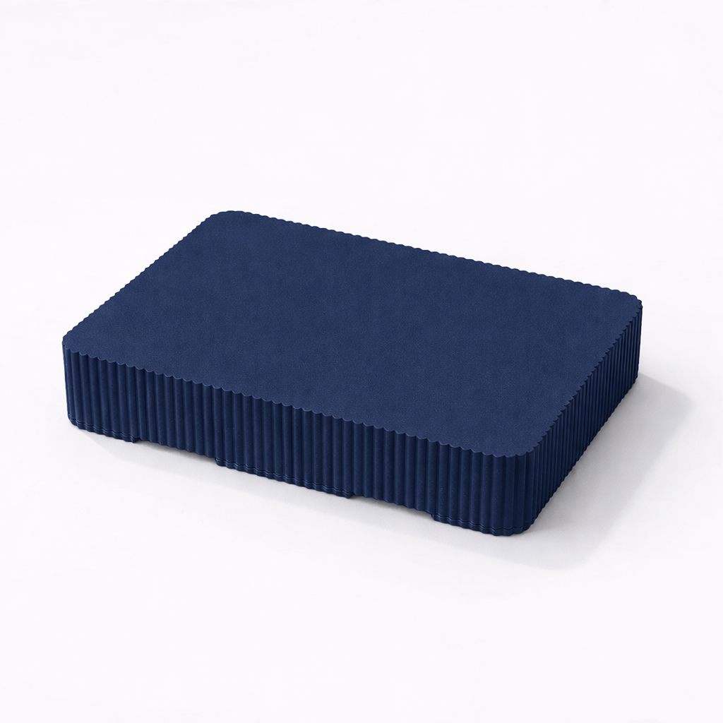 3D tiskan etui za karte PRIME DUO moder minimalističen dizajn zaščita kartic