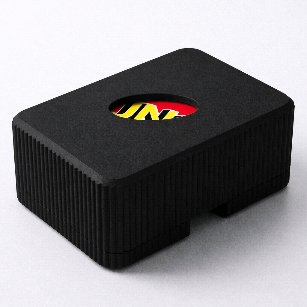 3D tiskan etui za karte VIEW črn kompakten organizator kart