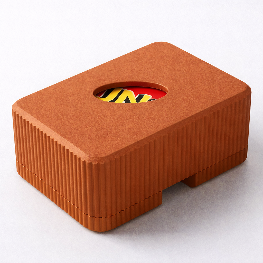 3D tiskan etui za karte VIEW terakota kompakten organizator kart